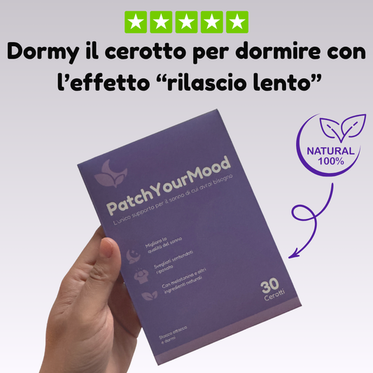 Dormy | Cerotto notturno con effetto Rilascio Lento©