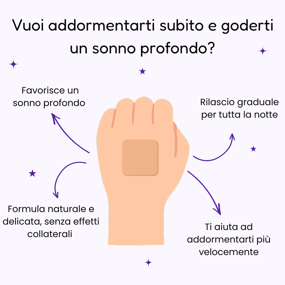 Dormy | Cerotto notturno con effetto Rilascio Lento©