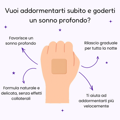 Dormy | Cerotto notturno con effetto Rilascio Lento©